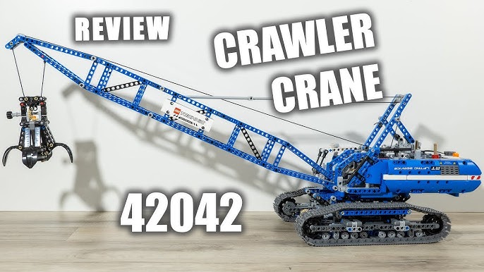 LEGO TECHNIC 42042 Crawler Crane - Speed Build for Collecrors - Technic  Collection (12/13) 