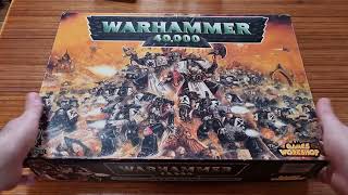 Warhammer 40k 3rd Edition Starter Set Unboxing