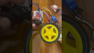 Forward/Reverse DC motor using Relay | Arduino #shorts #hashincludeelectronics #dcmotor