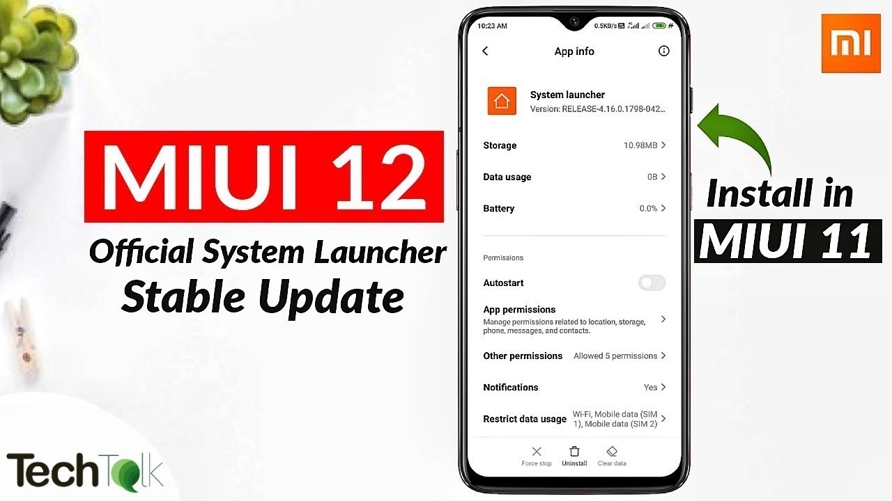 MIUI 12 Official System Launcher Stable Update !! MIUI 12 Stable Launcher install on MIUI 11 !! 🔥🔥