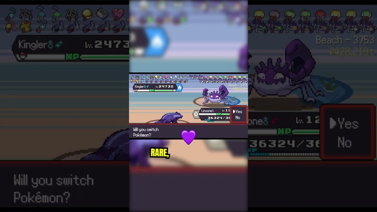 Luck of the Claw! 🤯 Rare Shiny Kingler Appears! | Road to 100 Shiny Pokémon [36]