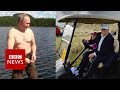 Would you holiday like Trump or Putin? - BBC News