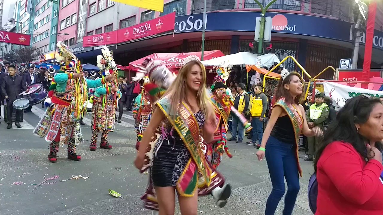 Carnaval La Paz Bolivia 2020 - YouTube
