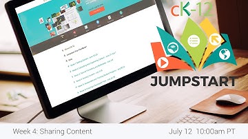 Jumpstart Week 4 Webinar: Sharing Content (Live Recording)