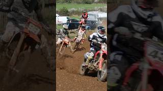 Motocross shredding the Track