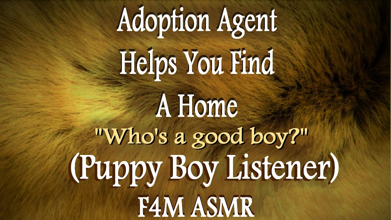 [F4M] Adoption Agent Helps You Find a Home (puppy boy listener), (ASMR), (F4M ASMR), (Wholesome)