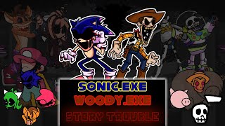 FNF -  Story Trouble | Triple Trouble Toy Story Mix / VS Woody.exe (Hard/FNF)