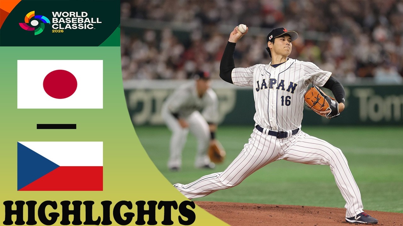 日本 vs オチェコ共和国 ハイライト | プロ野球WBCワールドベース