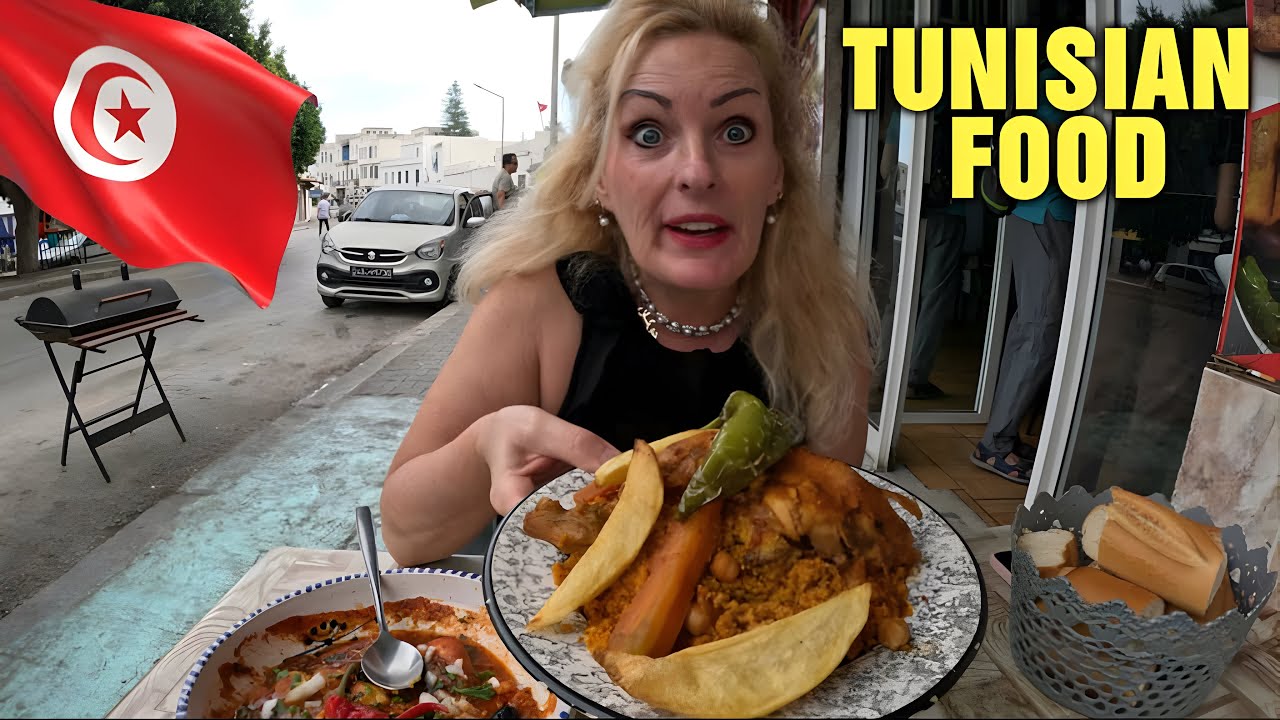 Trying Tunisian Food, For the First Time, Tunis , أجنبي في تونس