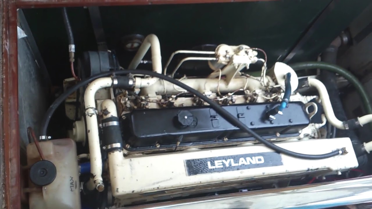 Leyland 6N125 Marine engine YouTube