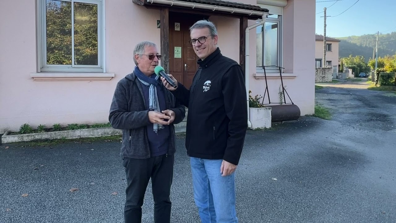 ⁣Philippe Mendez, président de l'amical laïque de Chazeau