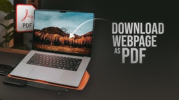 How to Download Webpage as PDF on Macbook (tutorial)