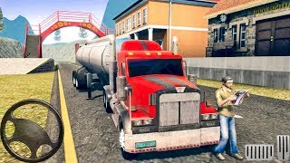 Oil Tanker Truck Driver 3D - Juegos de camiones gratis 2019 - Modo de juego de Android screenshot 1
