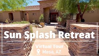 Book Your Private Retreat in Mesa AZ! Vacation Rental Home with massive pool & waterslide!