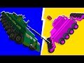 Team Building Practice - The Pink Destroyer Tank Challenge - Scrap Mechanic | JeromeACE