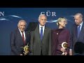 Cumhurbaşkanı Erdoğan, İstanbul’da “DEİK 39. Genel Kurulu ve Ustalara Saygı Ödül Töreni”nde konuştu