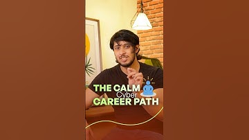 No Pager Duty, No Panic: The Calm Cyber Career Path