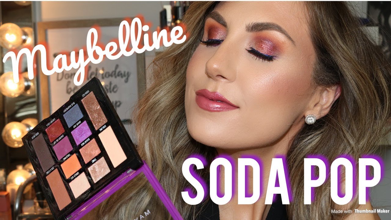 NEW! MAYBELLINE SODA POP PALETTE | REVIEW & DEMO