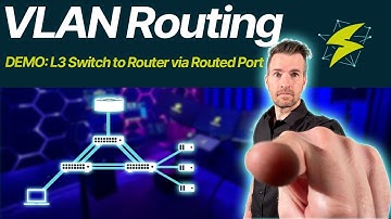 CCNA LANs 5-9: DEMO: L3 Switch to Router via Routed Port