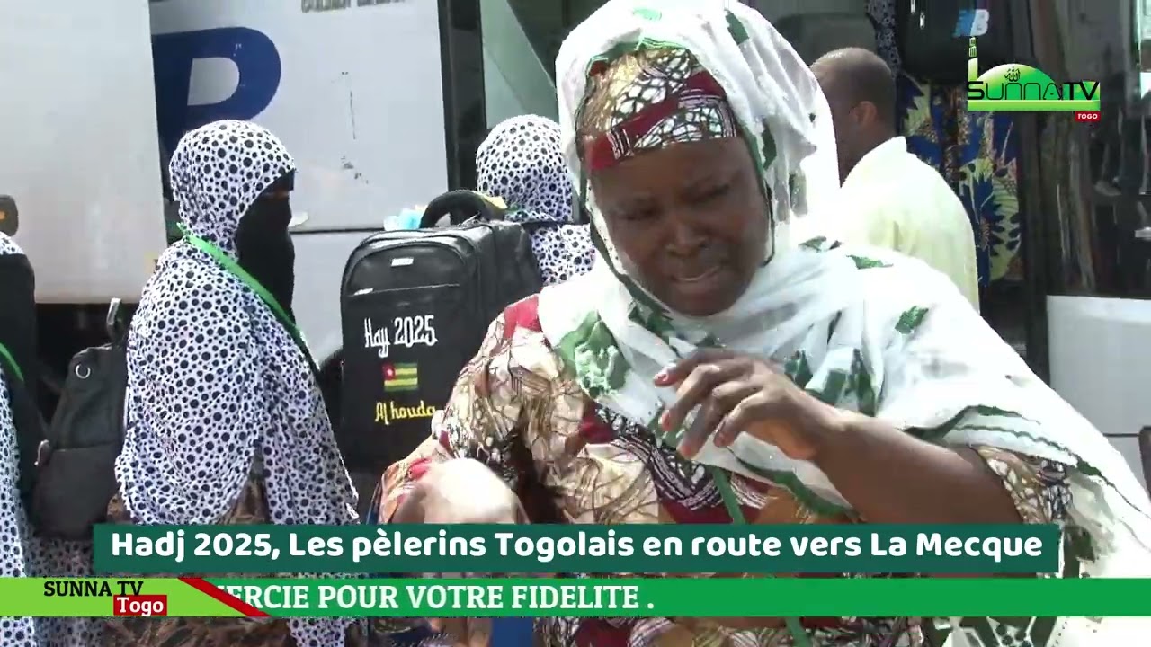 Hadj 2025, Les pèlerins Togolais en route vers La Mecque.