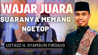 THE CHAMPION HAS A DIFFERENT VOICE AND CENGKOK || USTADZ HAJI SYAMSURI FIRDAUS CAPTURES CENTRAL L...