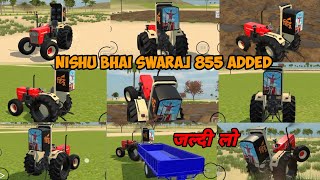 आ गया Nishu Deshwal Bhai का Swaraj 855 💥 Indian Vehicles Simulator 3d Indian Vehicles Simulator Game screenshot 5