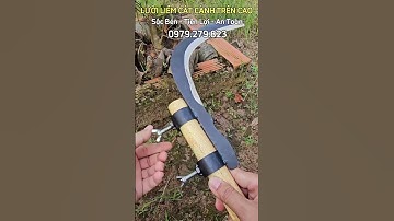 Lưỡi liềm cắt cành trên cao