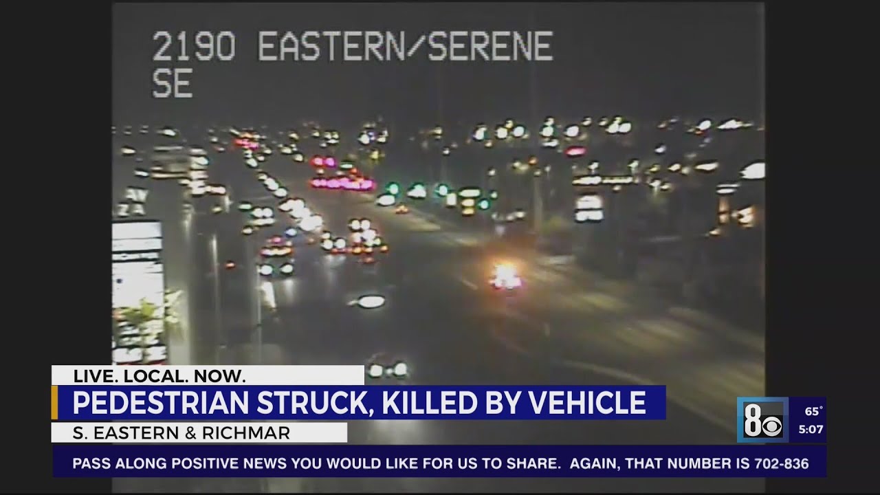 Pedestrian struck, killed by vehicle in Henderson - YouTube