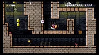 Super Mario Maker Sample Course Ghost House