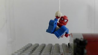 Lego Spider Man vs. the Alien | Lego Stop Motion Animation