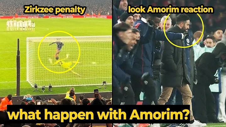 Unseen footage VIRAL shows Ruben Amorim REFUSING to celebrate after Zirkzee's winning penalty