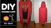 Diy Little Red Riding Hood Costume Youtube