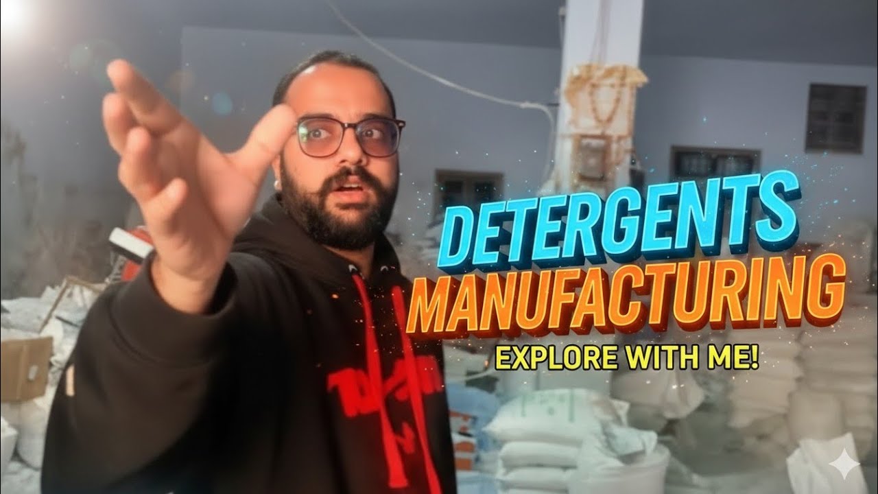 How Detergent is Made: Step-by-Step Manufacturing Process (Interview with Owner)