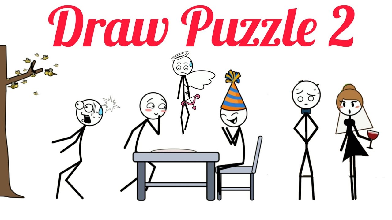 Draw Puzzle 2 Level 1 - 100