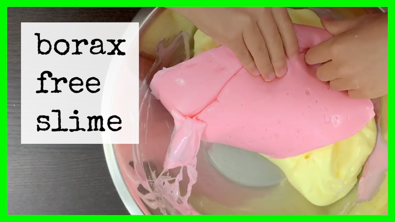 How To Make Slime Without Borax - Fun with Mama