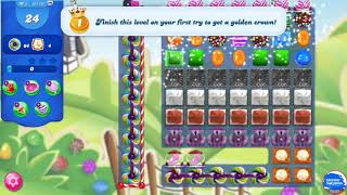 Candy Crush Saga 6119 Super Hard Level First Try Gold Level 3Stars