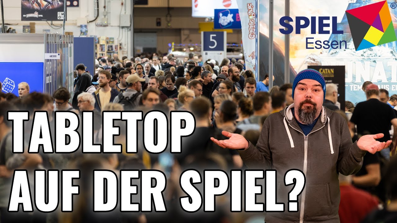 Reichlich TABLETOP auf der SPIEL ESSEN! YouTube