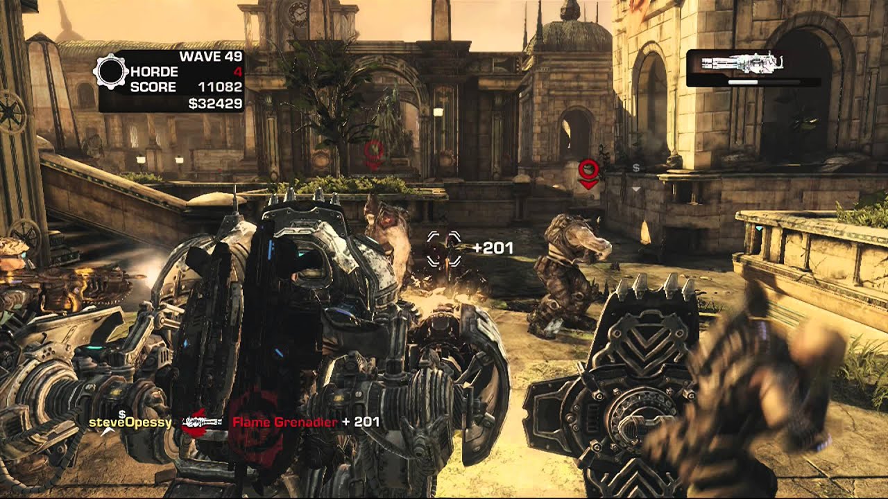 Gears of War 3 Insane Horde Aftermath Completed (1359702) YouTube