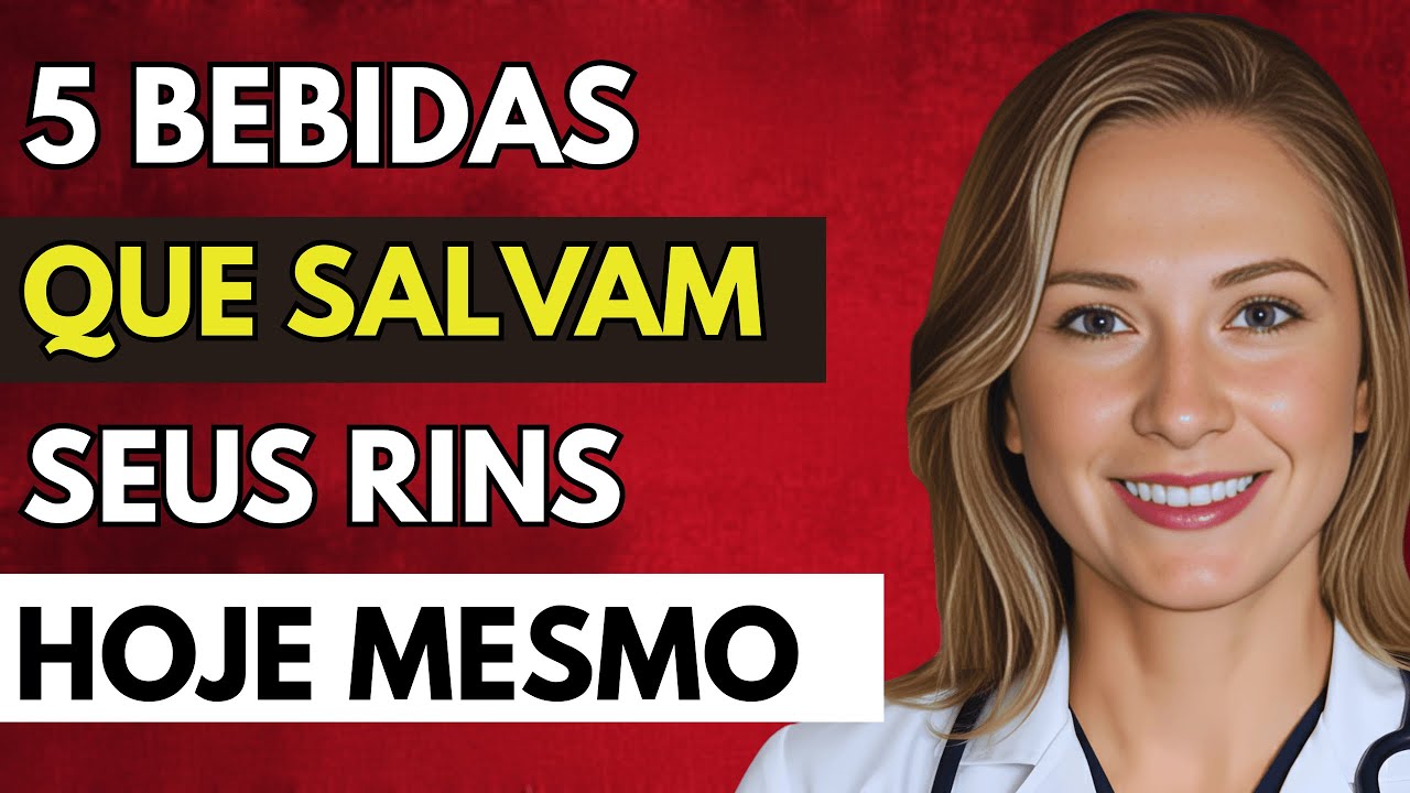 5 Bebidas Naturais que PROTEGEM seus RINS (e como preparar em casa) | Dra. Graça Freitas