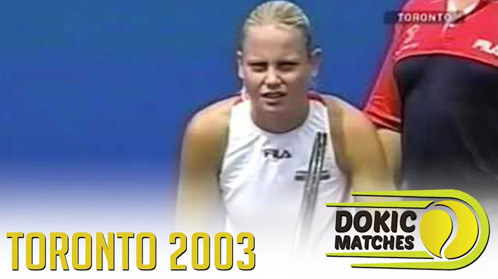 Jelena Dokic vs. Angelique Widjaja -  ATenT Cup To...