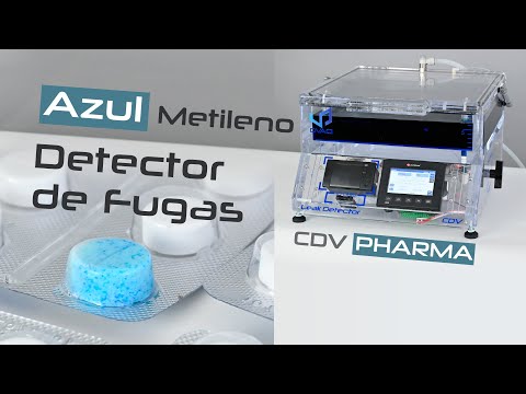 CDV Pharma 💊 Probador de Hermeticidad con Azul de Metileno para blister y productos farmacéuticos