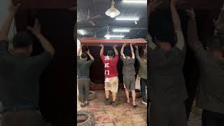 Begonia Wood Gate | Classic Chinese Elegance