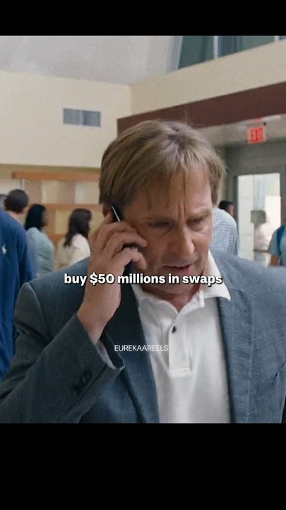 He Knew The Market Was Gonna Crash 😨‼️#movie #shorts #thebigshort