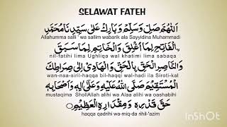 Sholawat Fatih 1000x  1 JAM Selawat - Zikir Makanan Hati