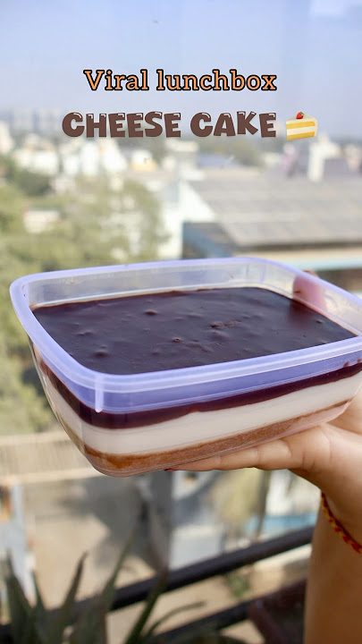 Viral Lunchbox Cheesecake 🍰😋 #shorts #viralcheesecake #cheesecake #viralrecipe #asmr