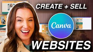 Create + Sell Canva Websites (Step by Step Canva Website Tutorial)