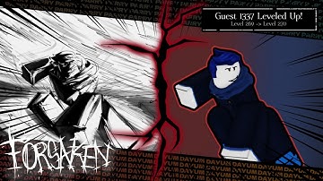 LEVEL 270 GUEST = FREE PARRIES || Forsaken Guest Clips