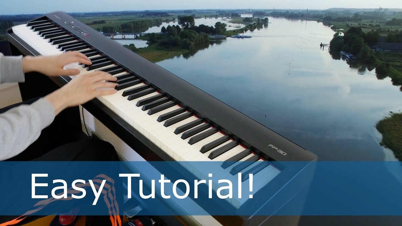 How to film your piano, use any background to make your video look great! (No green screen) FP-30