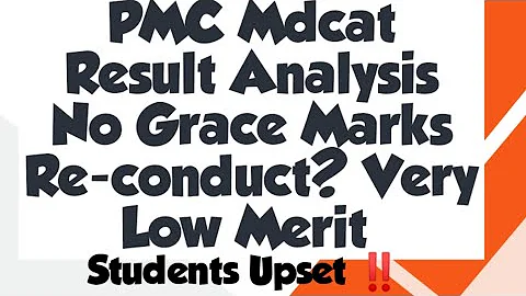 Mdcat Result Analysis.No Grace Marks.#pmc #mdcat2022latestnews #nums #uhs #entrytest #mdcat