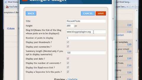 recent posts with thumbnails in blogger -your blog